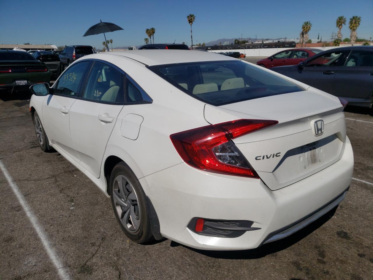 Photo 3 from auction – 2019 HONDA CIVIC LX with VIN 2HGFC2F66KH557598
