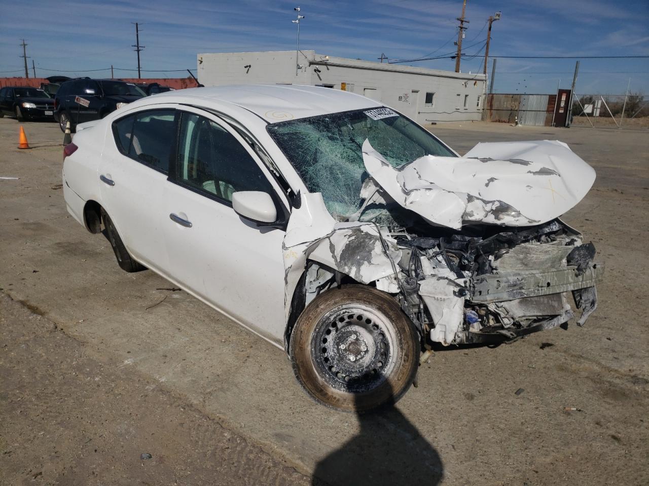 NISSAN VERSA S 2018 with VIN 3N1CN7AP8JL828131 - Photo from auction