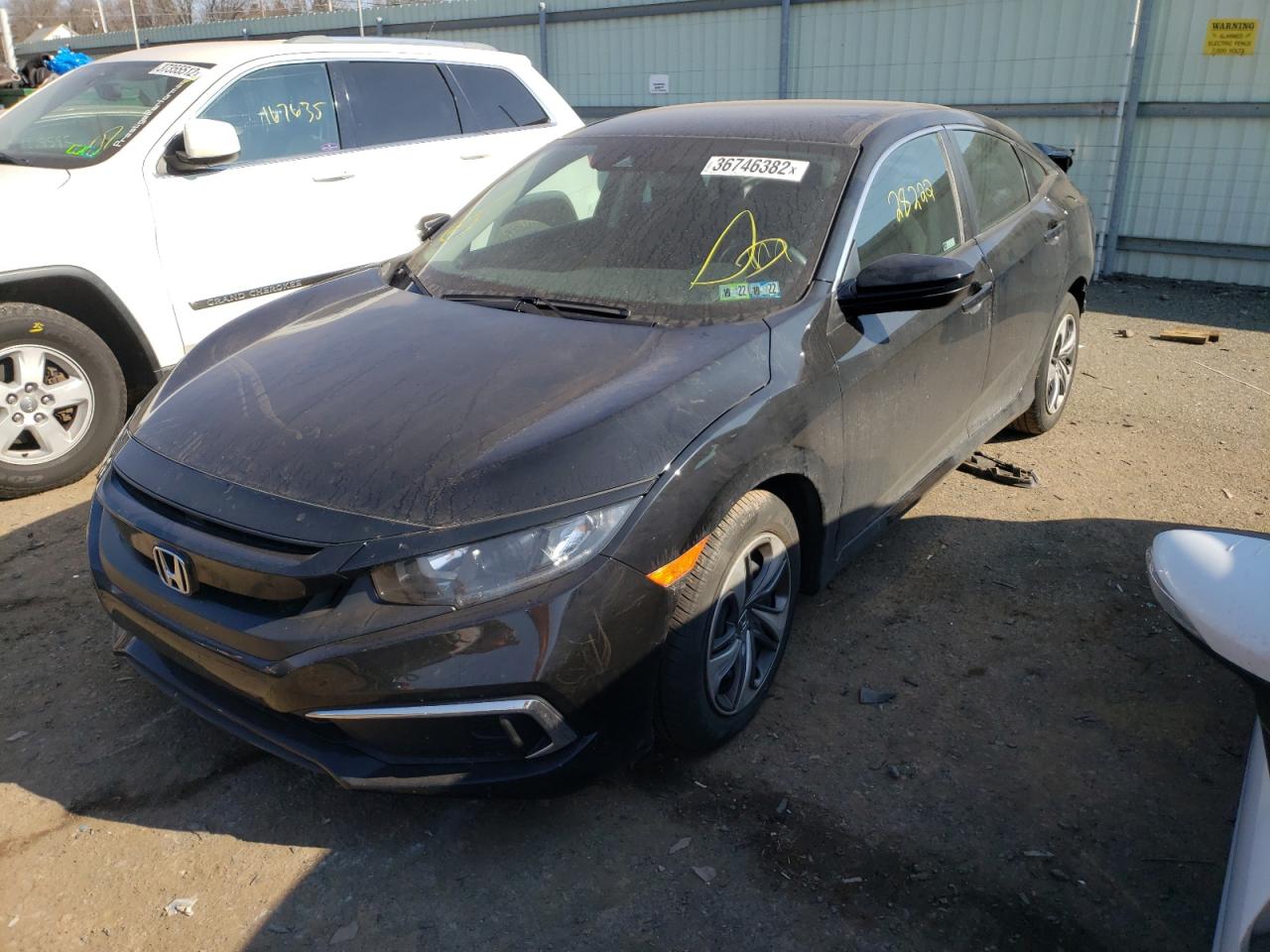 Photo 2 from auction – 2019 HONDA CIVIC LX with VIN 2HGFC2F60KH541171