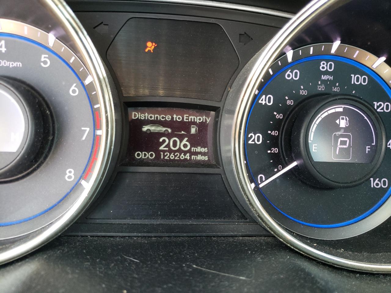 Photo 8 from auction – 2012 HYUNDAI SONATA GLS with VIN 5NPEB4AC5CH476381