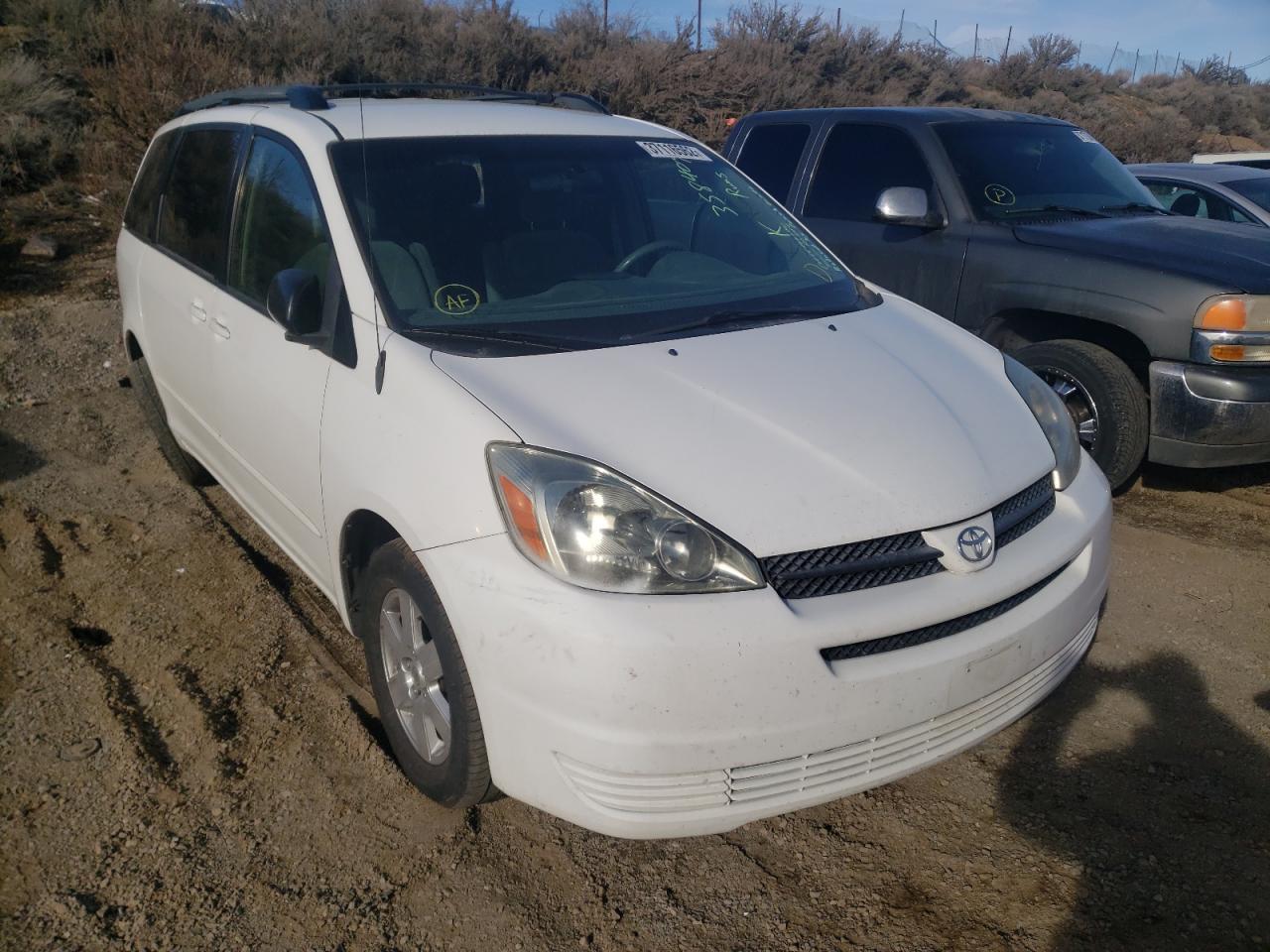 TOYOTA SIENNA CE 2005 with VIN 5TDZA23CX5S358409 - Photo from auction