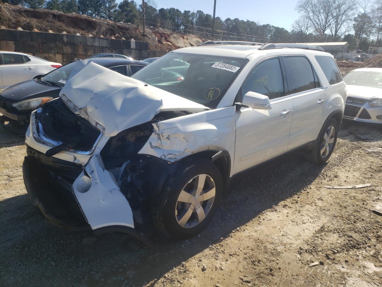 Photo 2 from auction – 2012 GMC ACADIA SLT with VIN 1GKKRSED9CJ319048