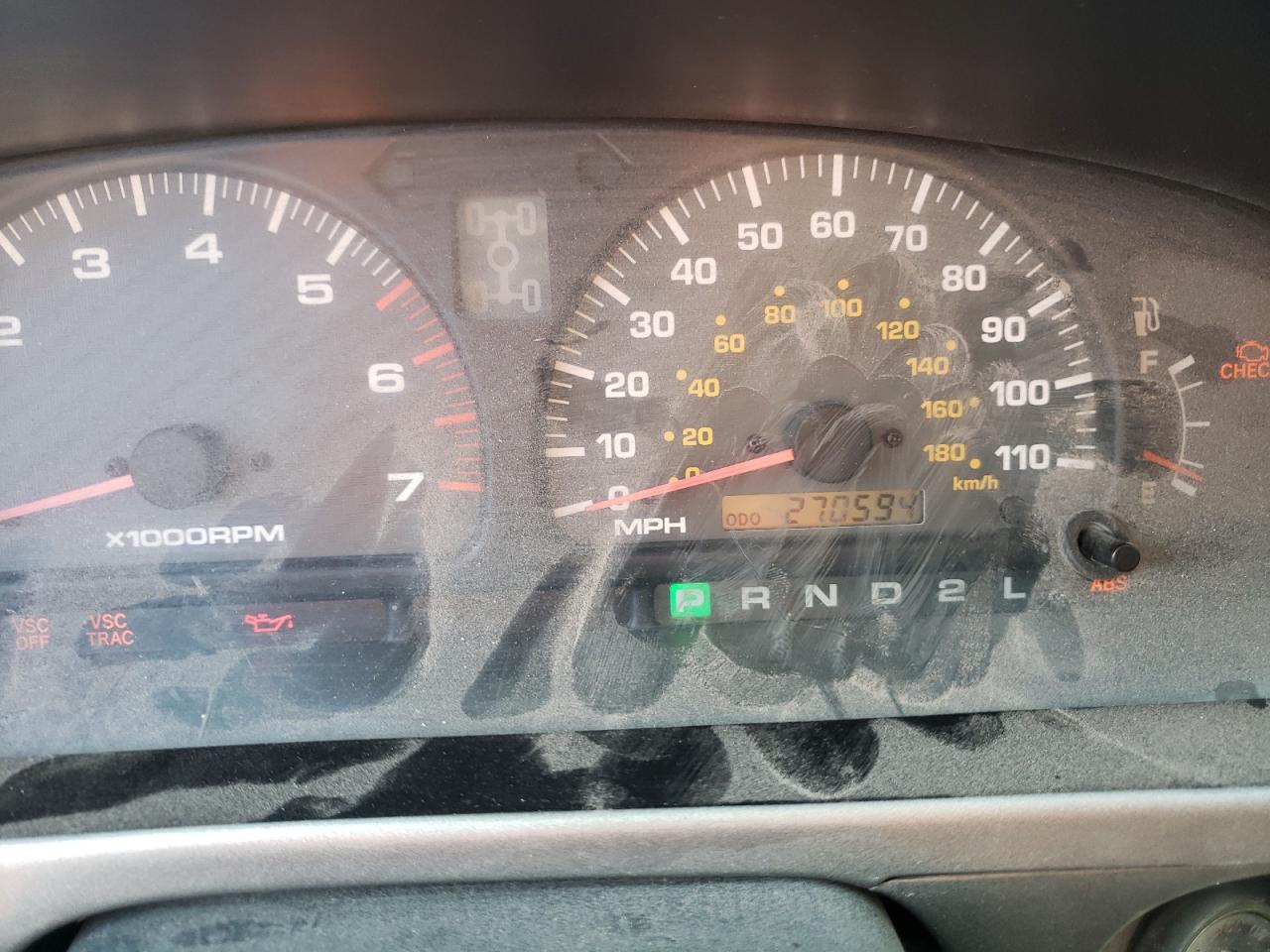 Photo 8 from auction – 2002 TOYOTA 4RUNNER SR with VIN JT3HN86R820365204