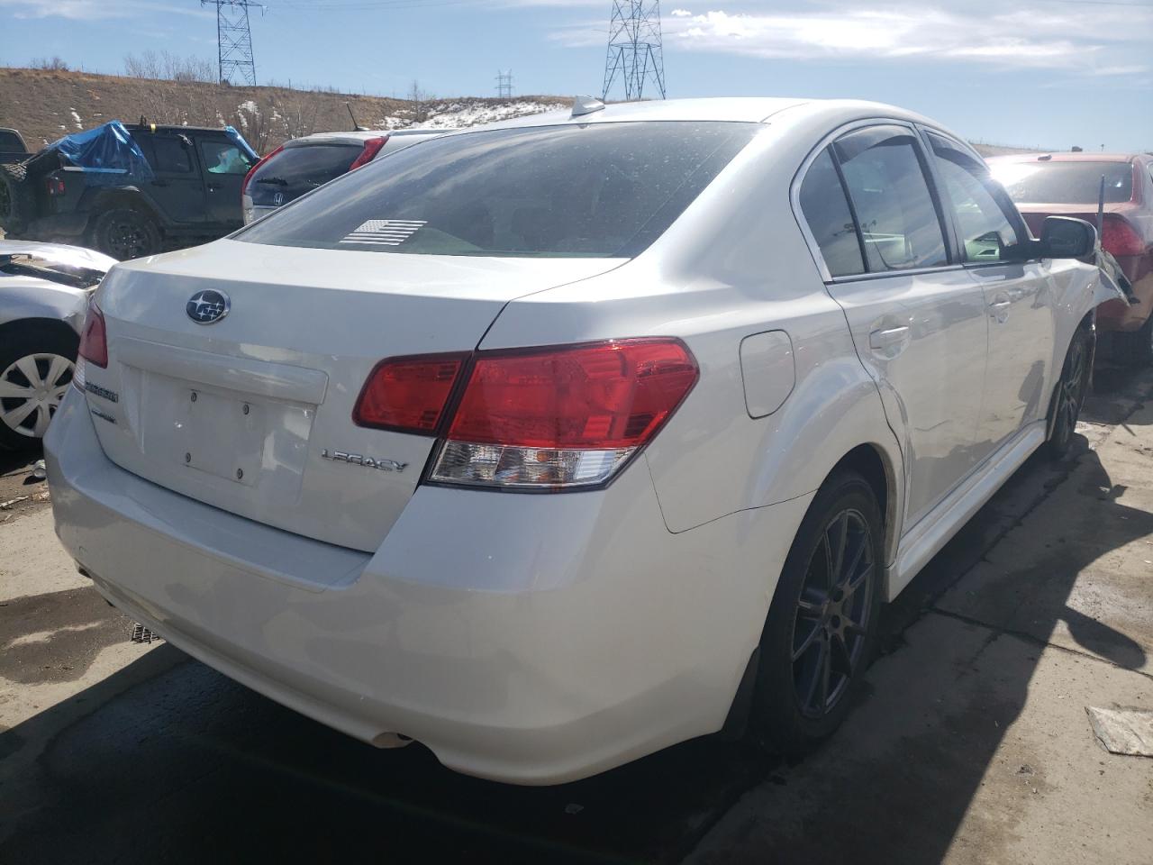 Photo 4 from auction – 2014 SUBARU LEGACY 2.5 with VIN 4S3BMCC6XE3010202