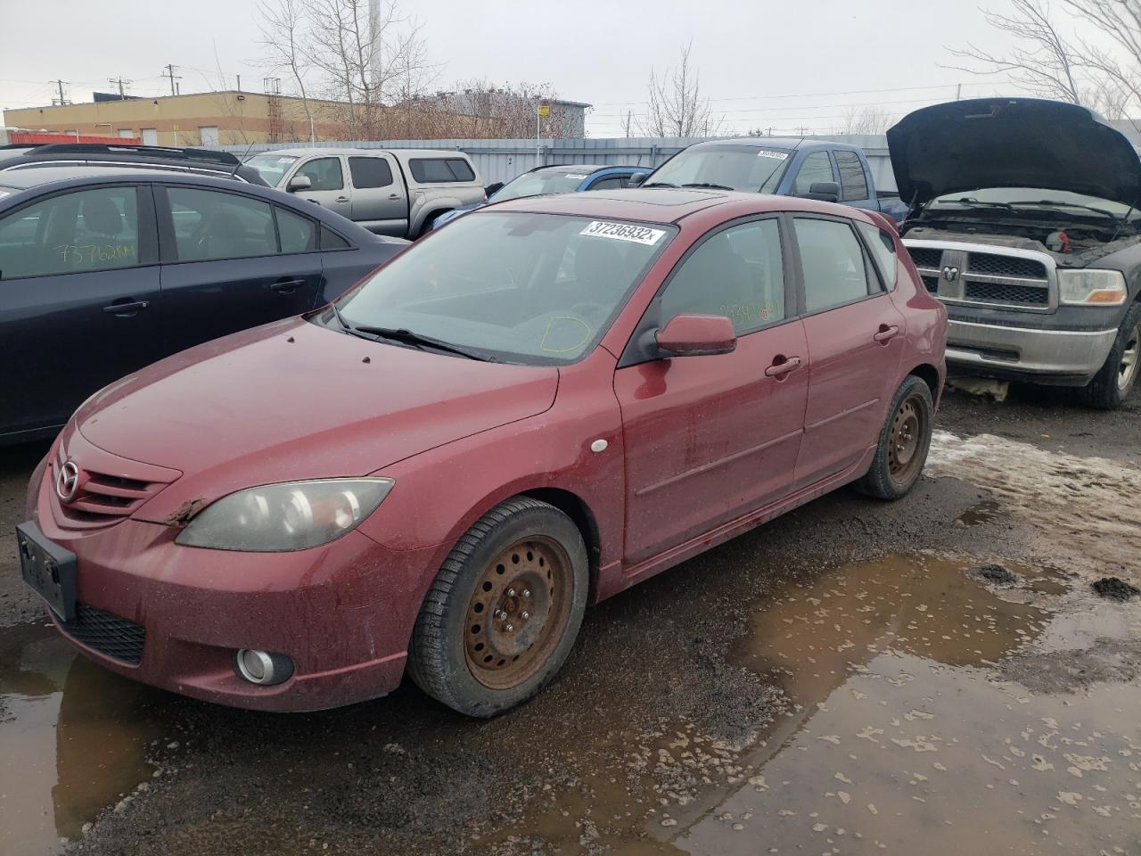 Photo 2 from auction – 2006 MAZDA 3 HATCHBAC with VIN JM1BK143561459962