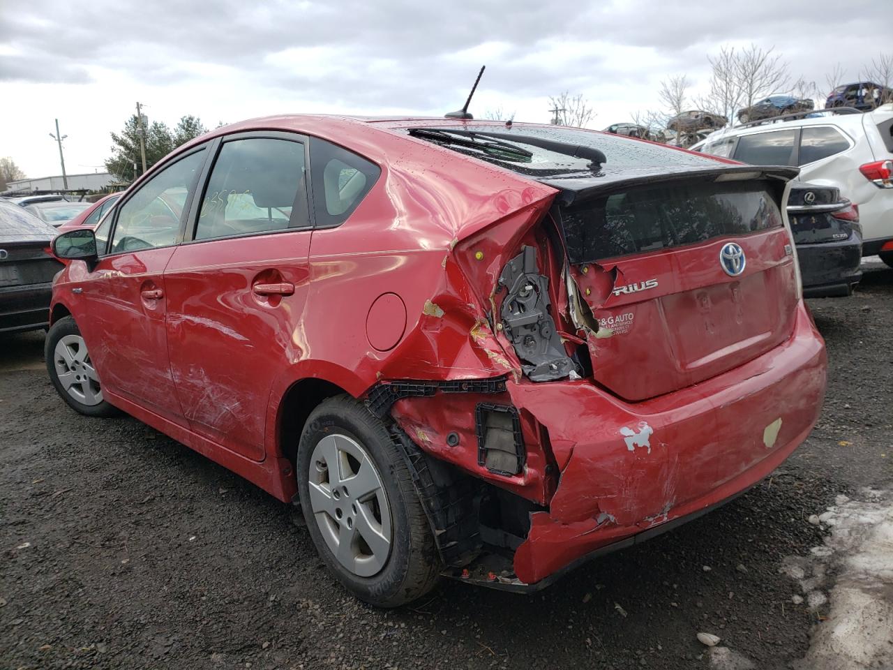 Photo 3 from auction – 2010 TOYOTA PRIUS with VIN JTDKN3DU7A0165229