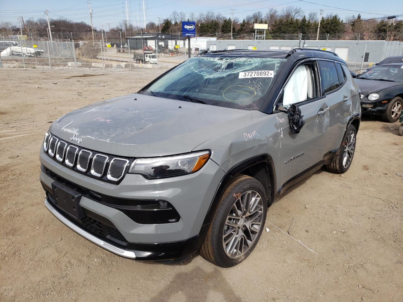 Photo 2 from auction – 2022 JEEP COMPASS LI with VIN 3C4NJDCB8NT117360
