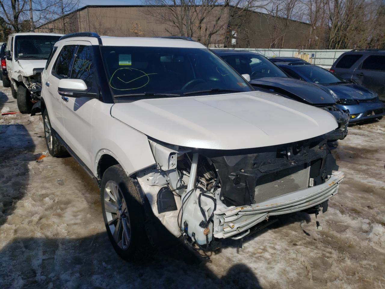 FORD EXPLORER L 2018 with VIN 1FM5K8F8XJGC78579 - Photo from auction