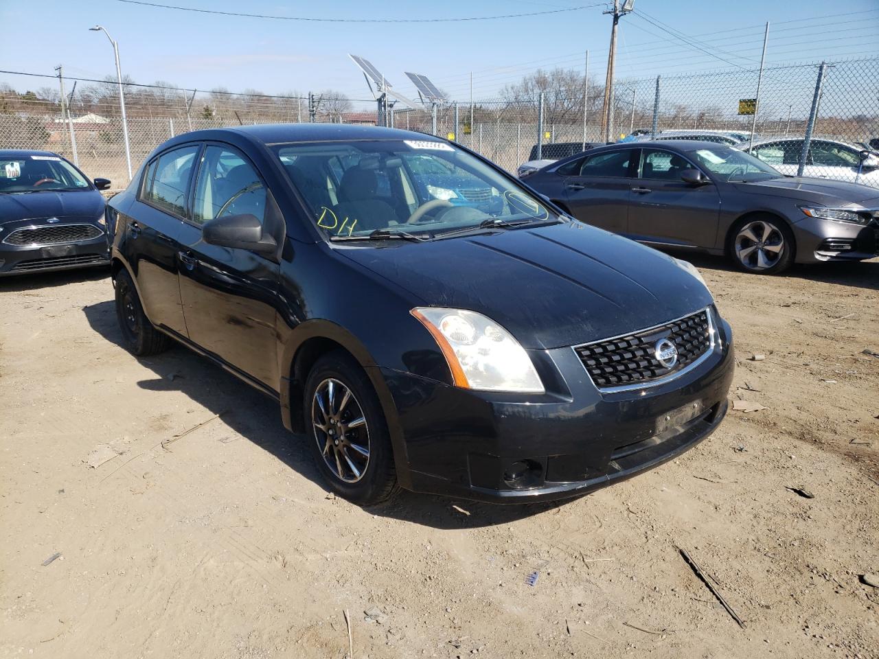Photo 1 from auction – 2008 NISSAN SENTRA 2.0 with VIN 3N1AB61E28L721336
