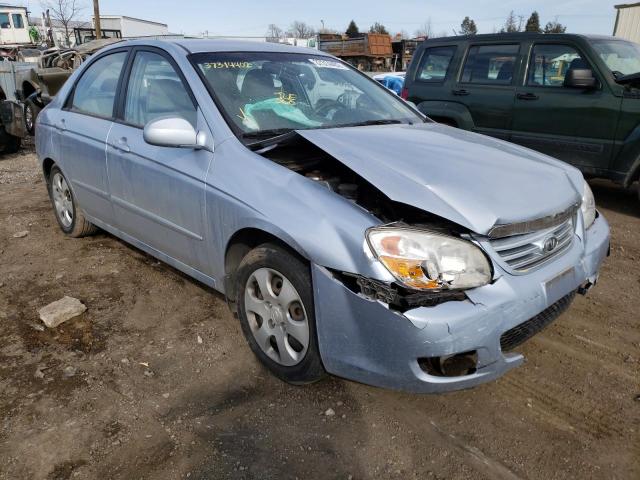 KIA SPECTRA EX 2007 with VIN KNAFE121775413874 - Photo from auction