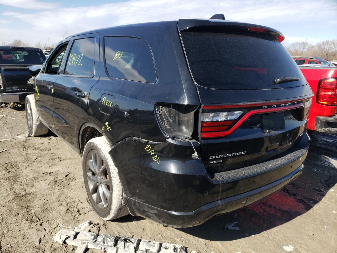 Photo 3 from auction – 2017 DODGE DURANGO GT with VIN 1C4RDJDG4HC796898