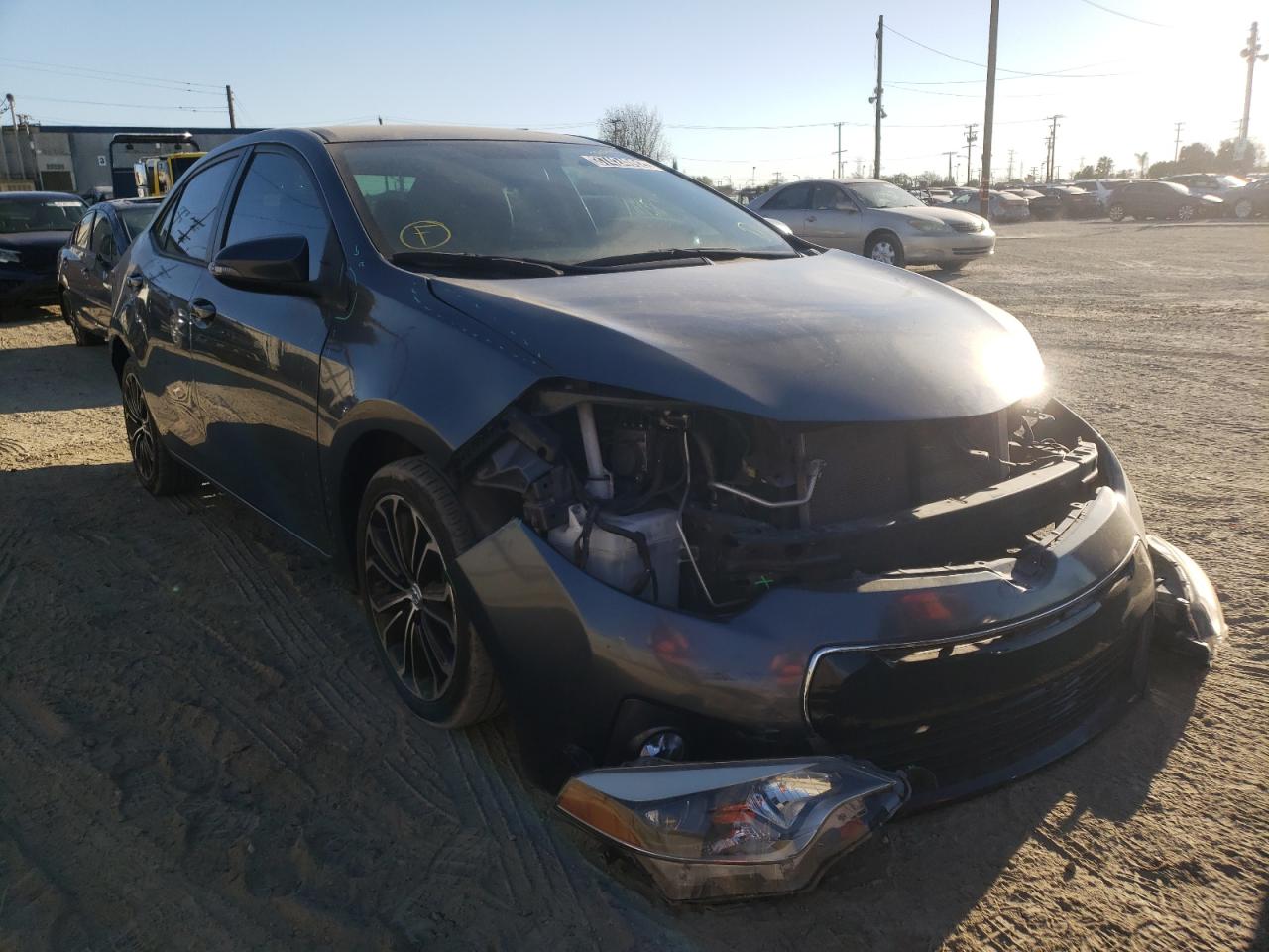 Photo 1 from auction – 2014 TOYOTA COROLLA L with VIN 5YFBURHE5EP137644