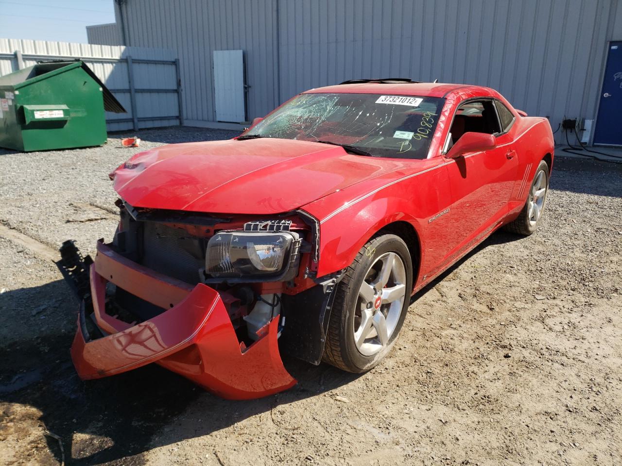Photo 2 from auction – 2010 CHEVROLET CAMARO LT with VIN 2G1FB1EV5A9114462