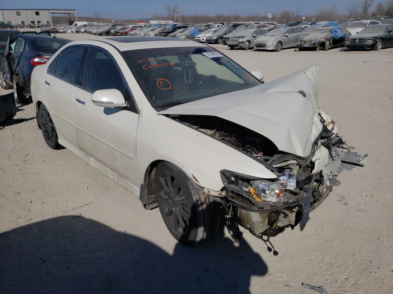 ACURA TSX 2006 with VIN JH4CL96876C000184 - Photo from auction