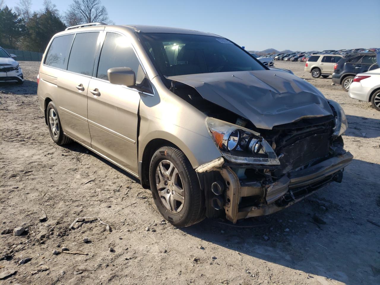 Photo 1 from auction – 2005 HONDA ODYSSEY EX with VIN 5FNRL38765B089387
