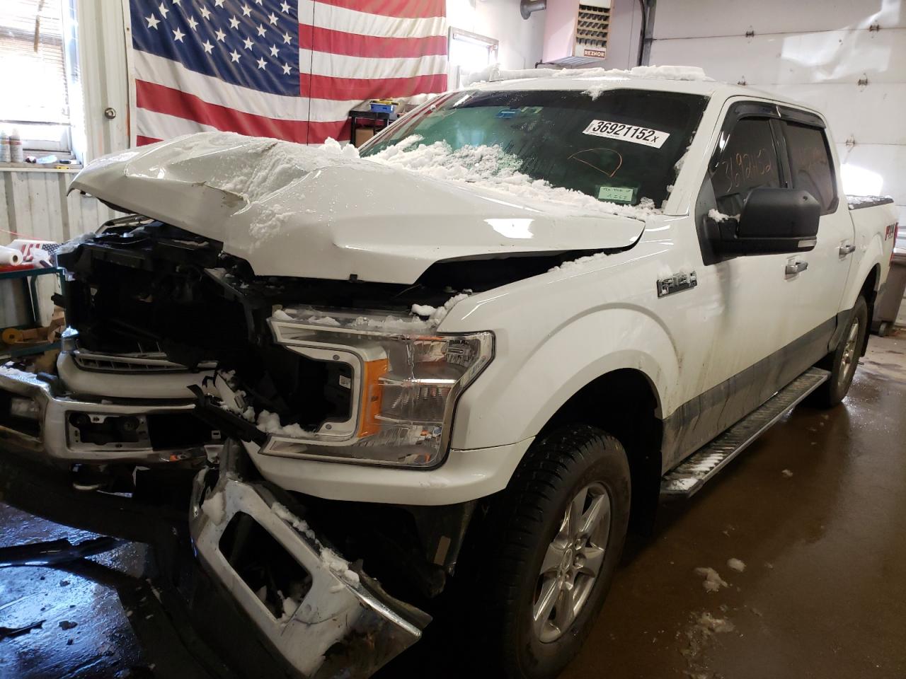 Photo 2 from auction – 2018 FORD F150 SUPER with VIN 1FTEW1E5XJFE72025
