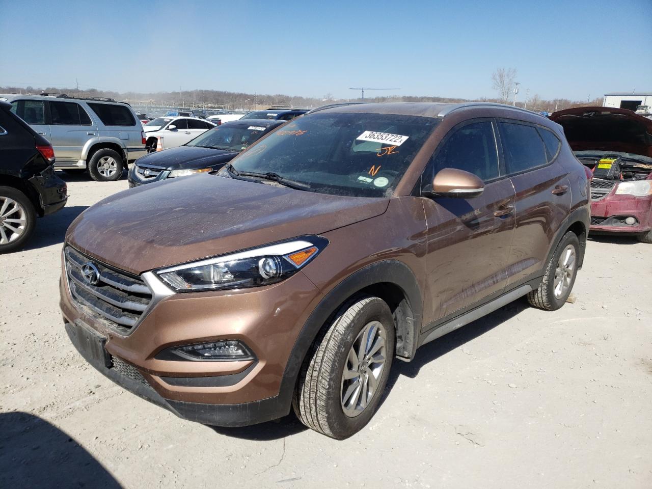 Photo 2 from auction – 2017 HYUNDAI TUCSON LIM with VIN KM8J3CA49HU400976