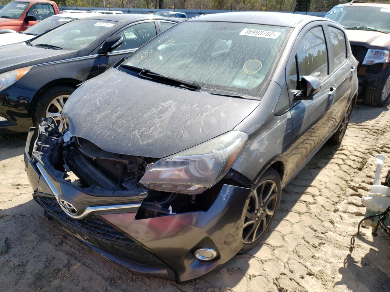 Photo 2 from auction – 2015 TOYOTA YARIS with VIN VNKKTUD35FA018127