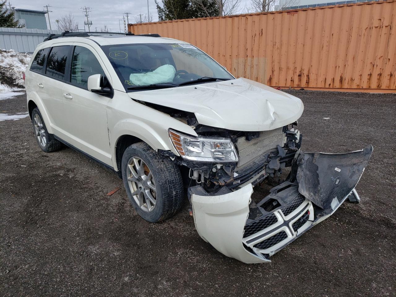 DODGE JOURNEY R/ 2013 with VIN 3C4PDDEG3DT518449 - Photo from auction