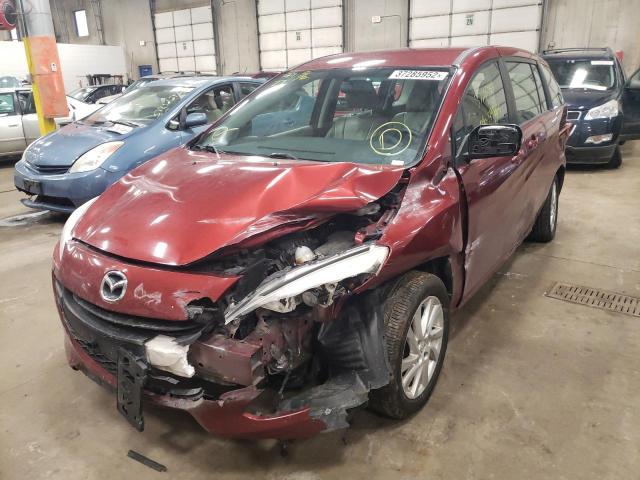 Photo 4 from auction – 2012 MAZDA 5 with VIN JM1CW2BL0C0108380