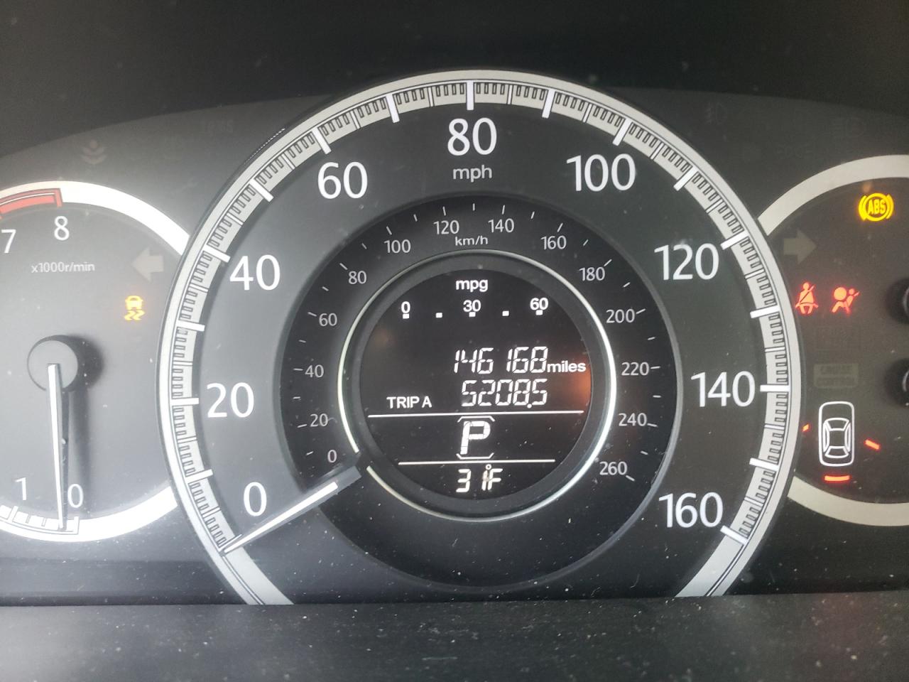 Photo 8 from auction – 2013 HONDA ACCORD EX with VIN 1HGCR2F75DA128951
