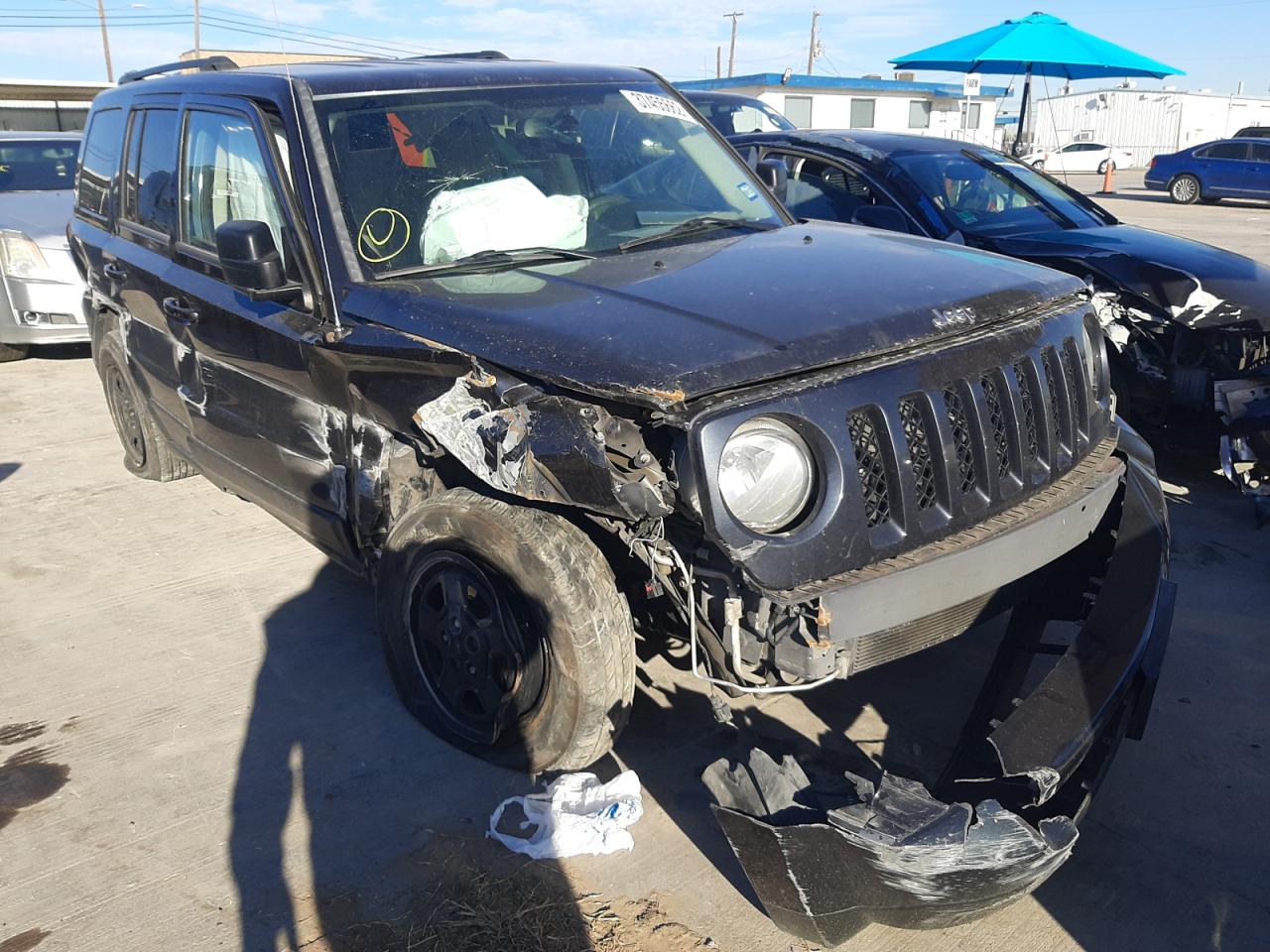 JEEP PATRIOT SP 2016 with VIN 1C4NJPBB4GD527164 - Photo from auction