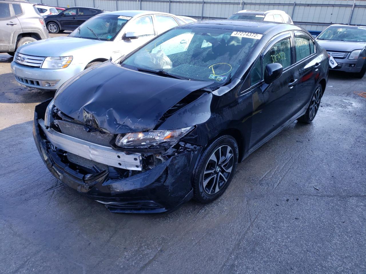 Photo 2 from auction – 2015 HONDA CIVIC EX with VIN 19XFB2F80FE227363