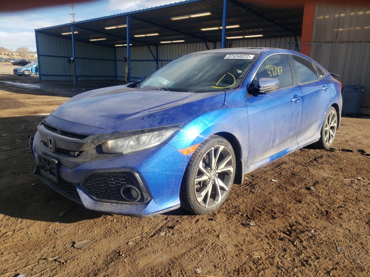 Photo 2 from auction – 2017 HONDA CIVIC SI with VIN 2HGFC1E54HH705663