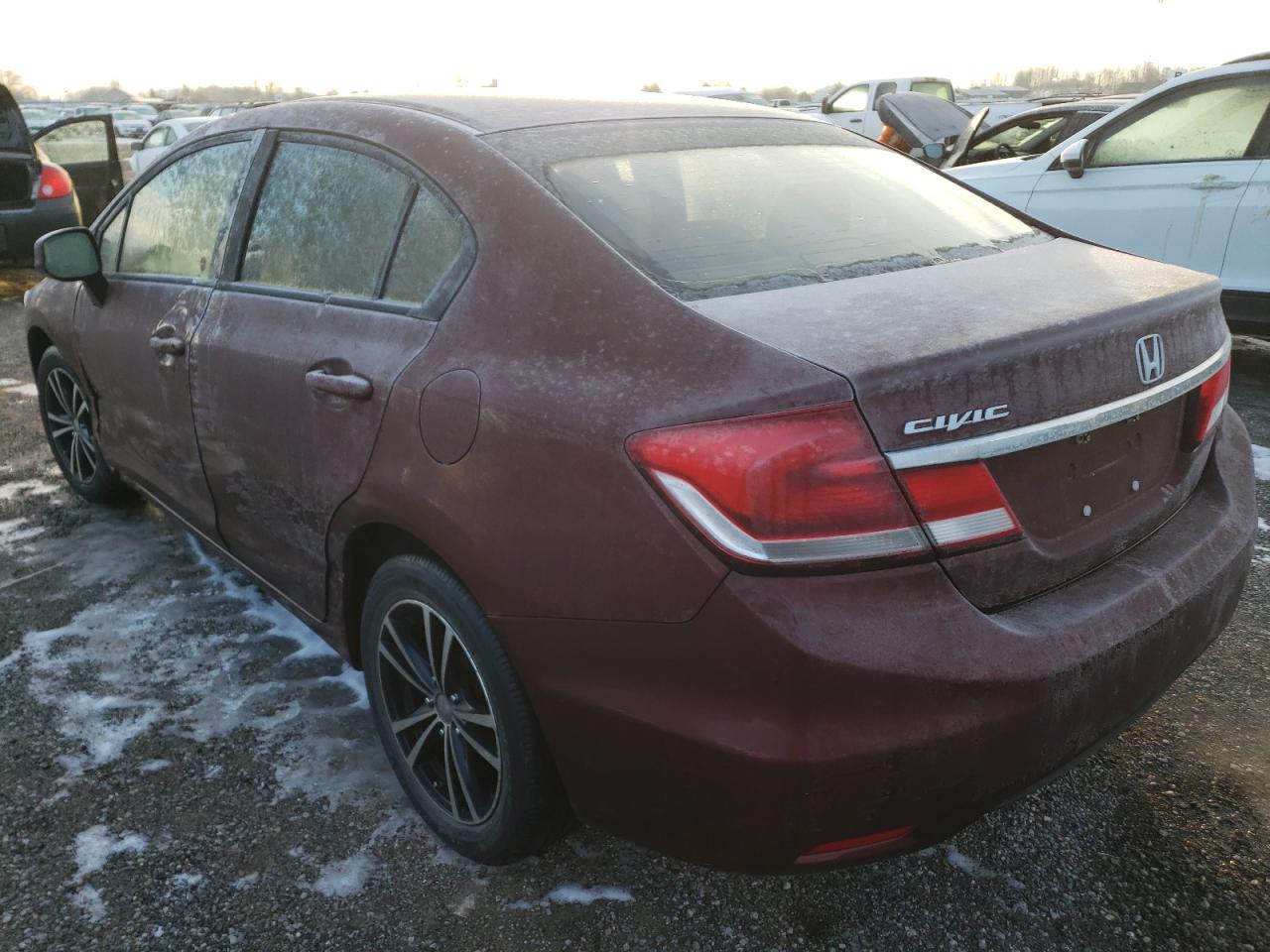 Photo 3 from auction – 2013 HONDA CIVIC LX with VIN 2HGFB2F48DH010756