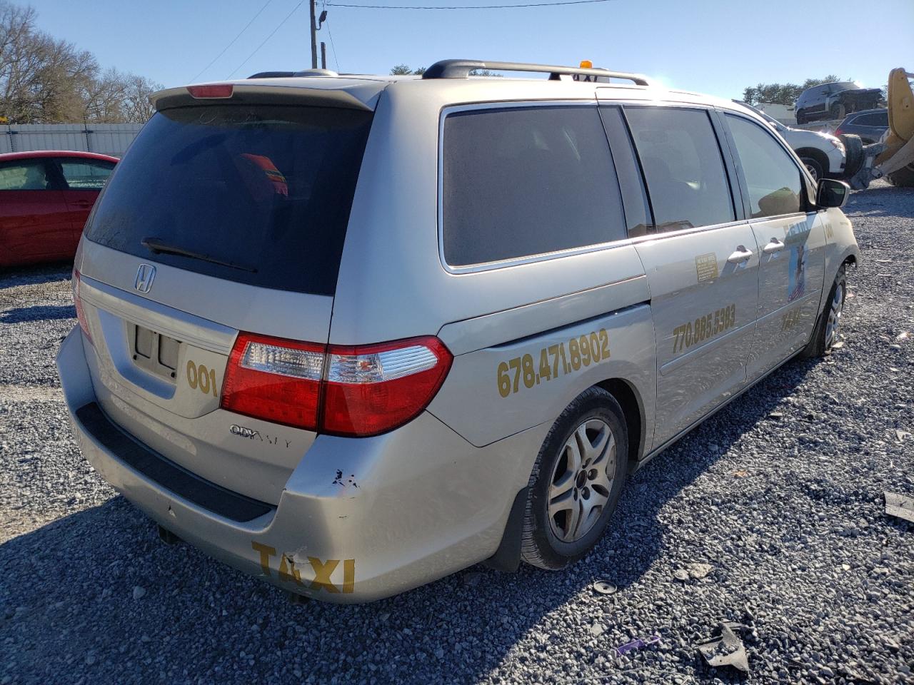 Photo 4 from auction – 2005 HONDA ODYSSEY EX with VIN 5FNRL387X5B070826