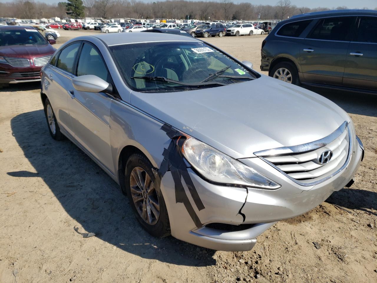 HYUNDAI SONATA GLS 2013 with VIN 5NPEB4AC1DH583820 - Photo from auction