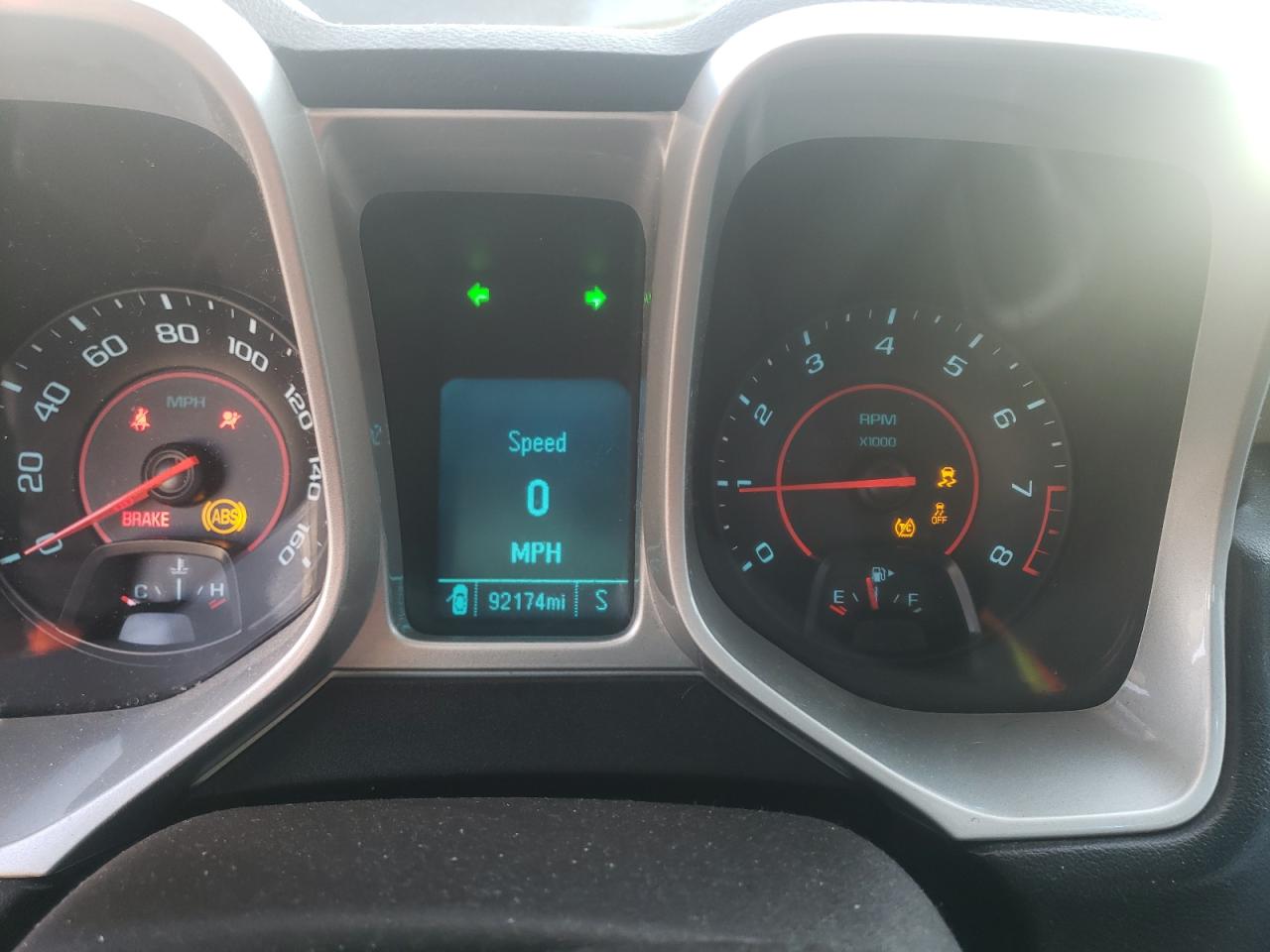 Photo 8 from auction – 2014 CHEVROLET CAMARO LS with VIN 2G1FE1E30E9204940