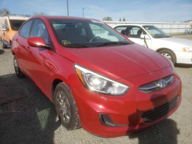 HYUNDAI ACCENT SE 2017 with VIN KMHCT4AE5HU292458 - Photo from auction