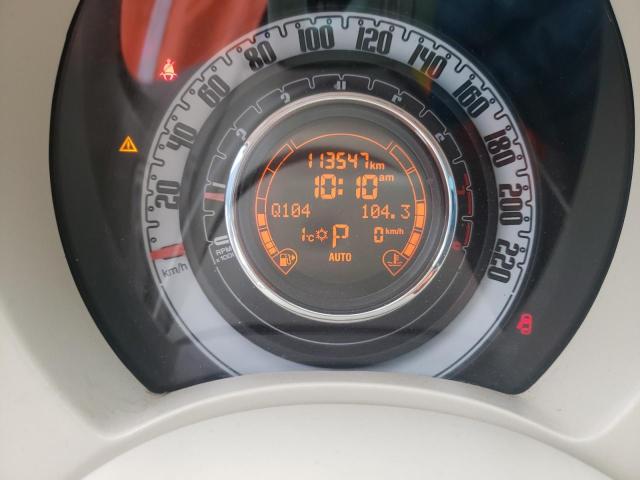 Photo 8 from auction – 2012 FIAT 500 LOUNGE with VIN 3C3CFFER6CT121052
