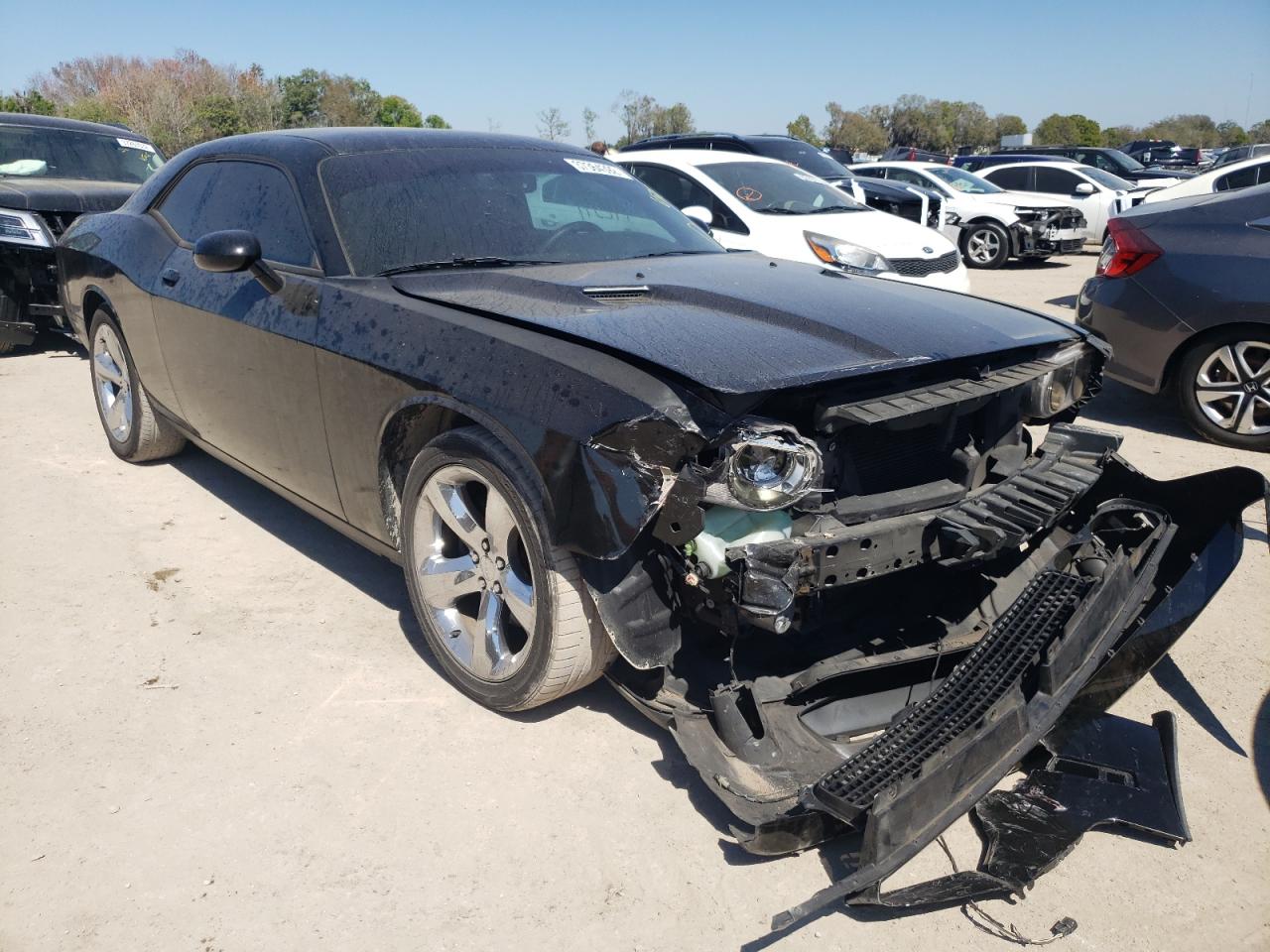 DODGE CHALLENGER 2014 with VIN 2C3CDYAG7EH304283 - Photo from auction