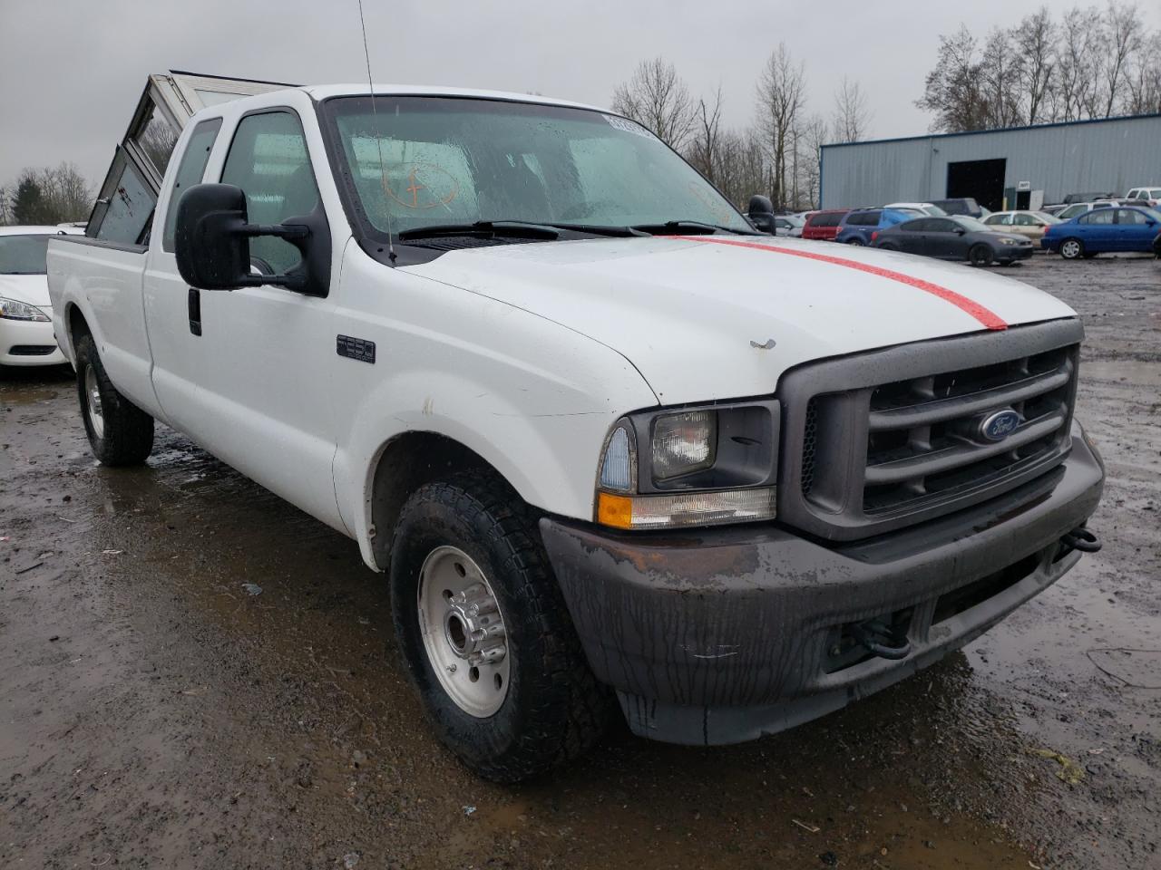 FORD F250 SUPER 2004 with VIN 3FTNX20L04MA10070 - Photo from auction