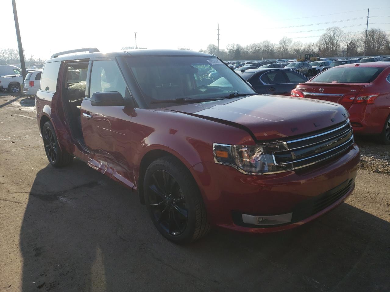 FORD FLEX SEL 2017 with VIN 2FMGK5C89HBA14301 - Photo from auction
