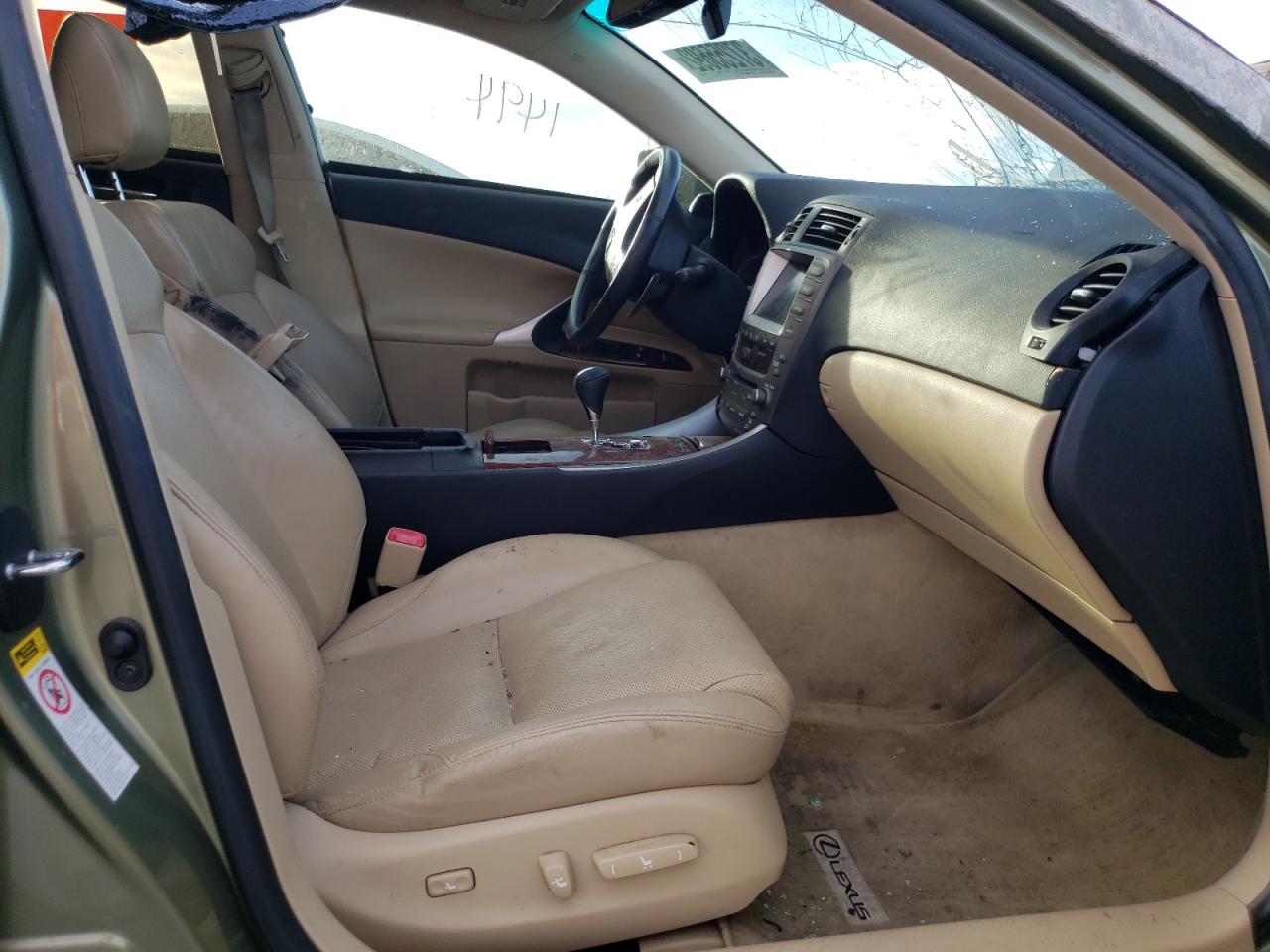 Photo 5 from auction – 2008 LEXUS IS 250 with VIN JTHBK262482059154