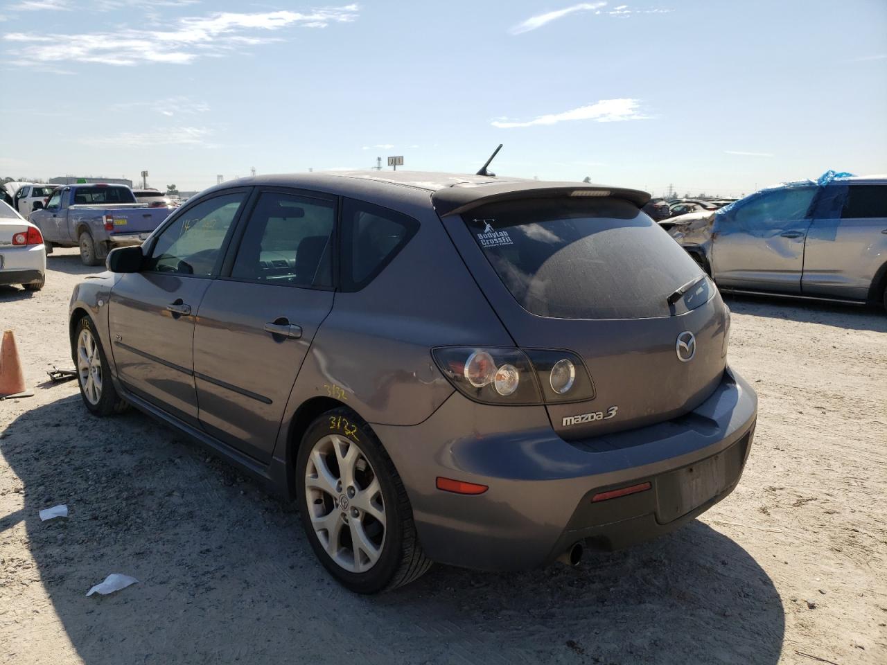 Photo 3 from auction – 2008 MAZDA 3 HATCHBAC with VIN JM1BK343781131117