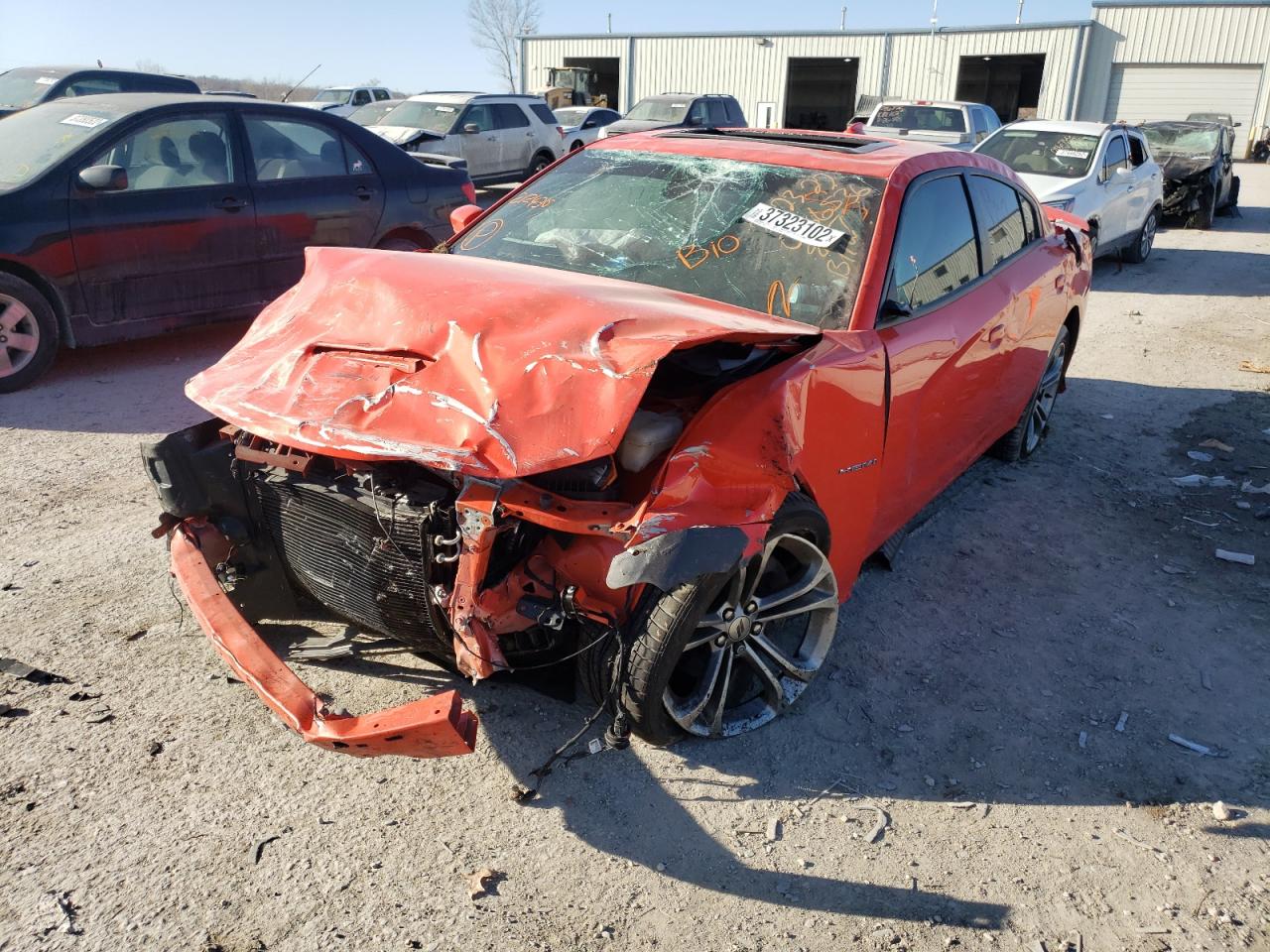 Photo 2 from auction – 2020 DODGE CHARGER R/ with VIN 2C3CDXCT4LH212436