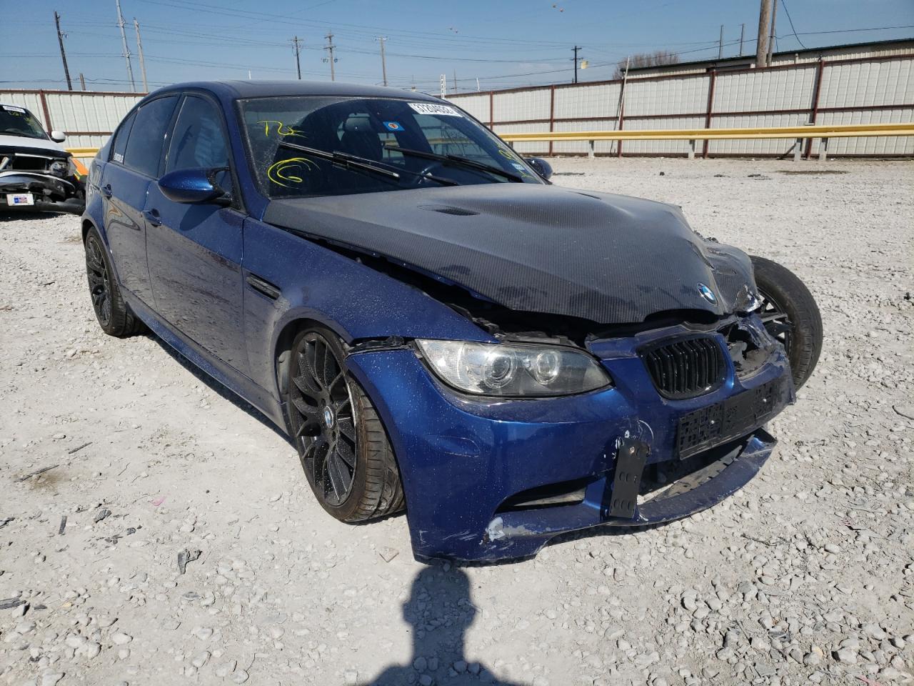 BMW M3 2011 with VIN WBSPM9C52BE202707 - Photo from auction