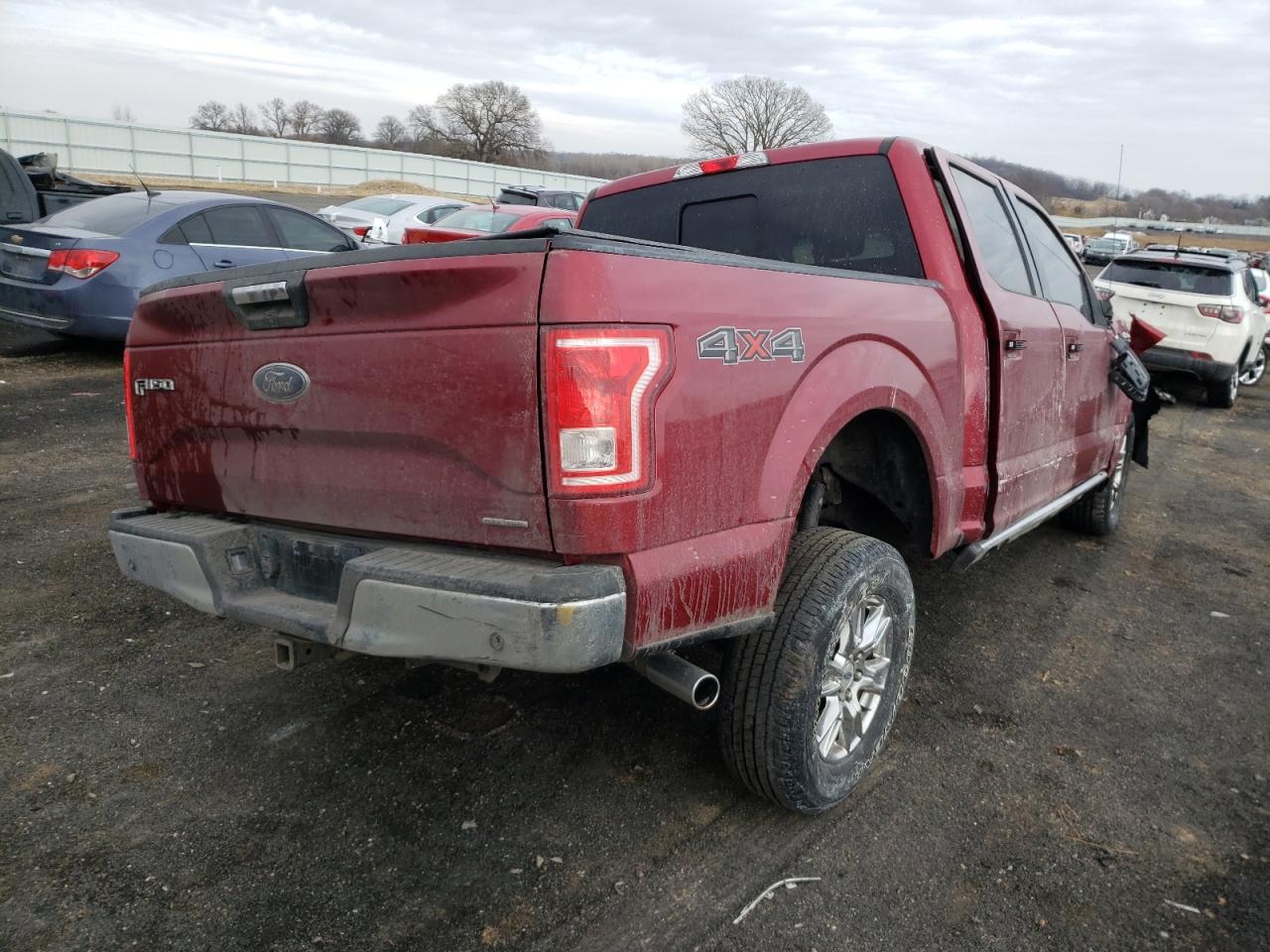 Photo 4 from auction – 2016 FORD F150 SUPER with VIN 1FTEW1E81GKE09664