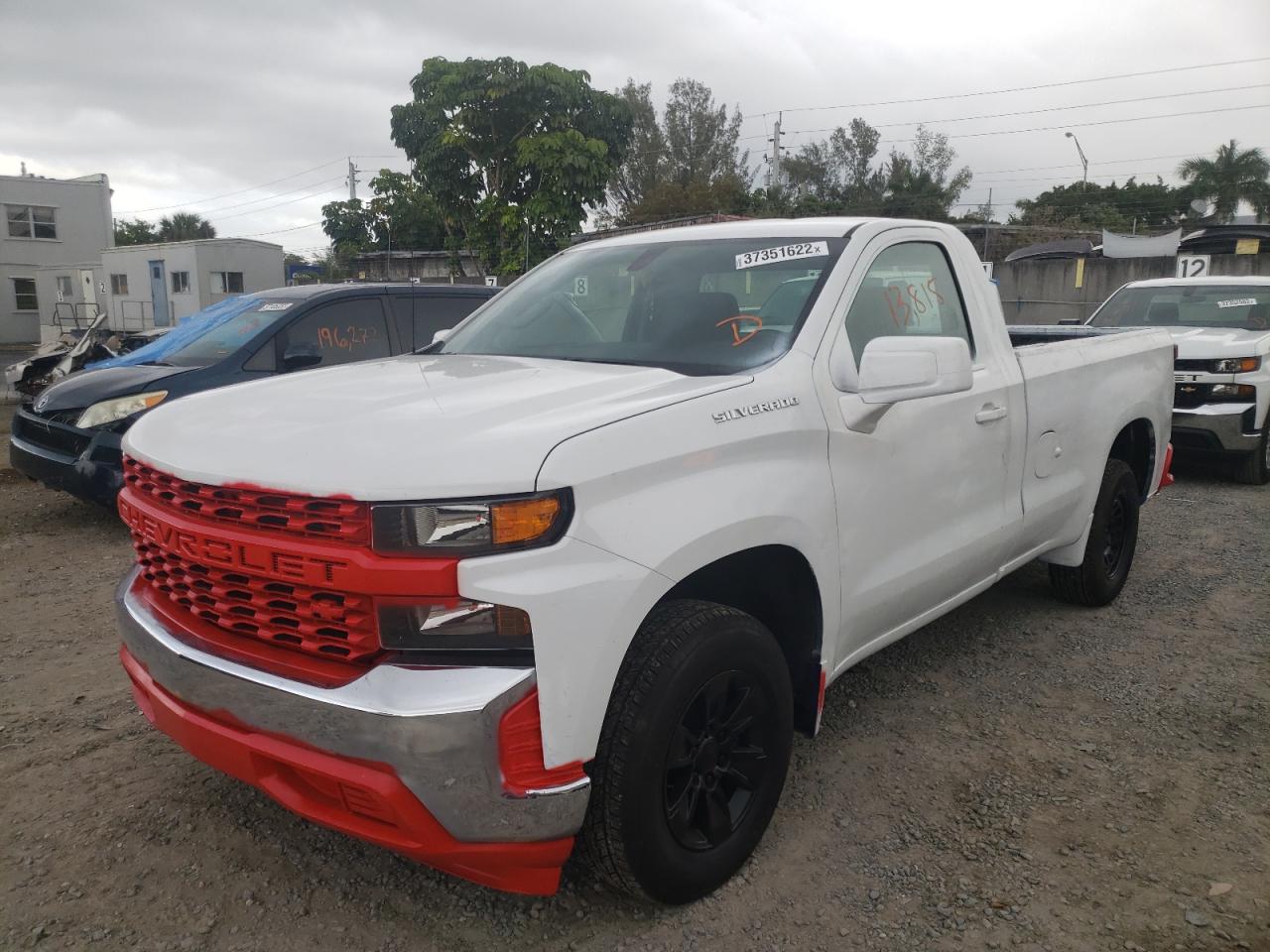 Photo 2 from auction – 2021 CHEVROLET SILVERADO with VIN 3GCNWAEF3MG304318