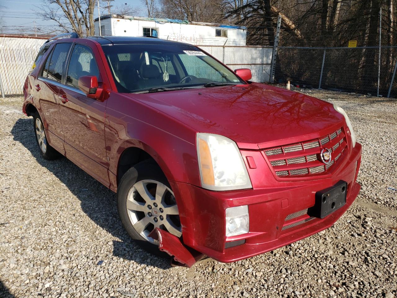 CADILLAC SRX 2008 with VIN 1GYEE637480186540 - Photo from auction