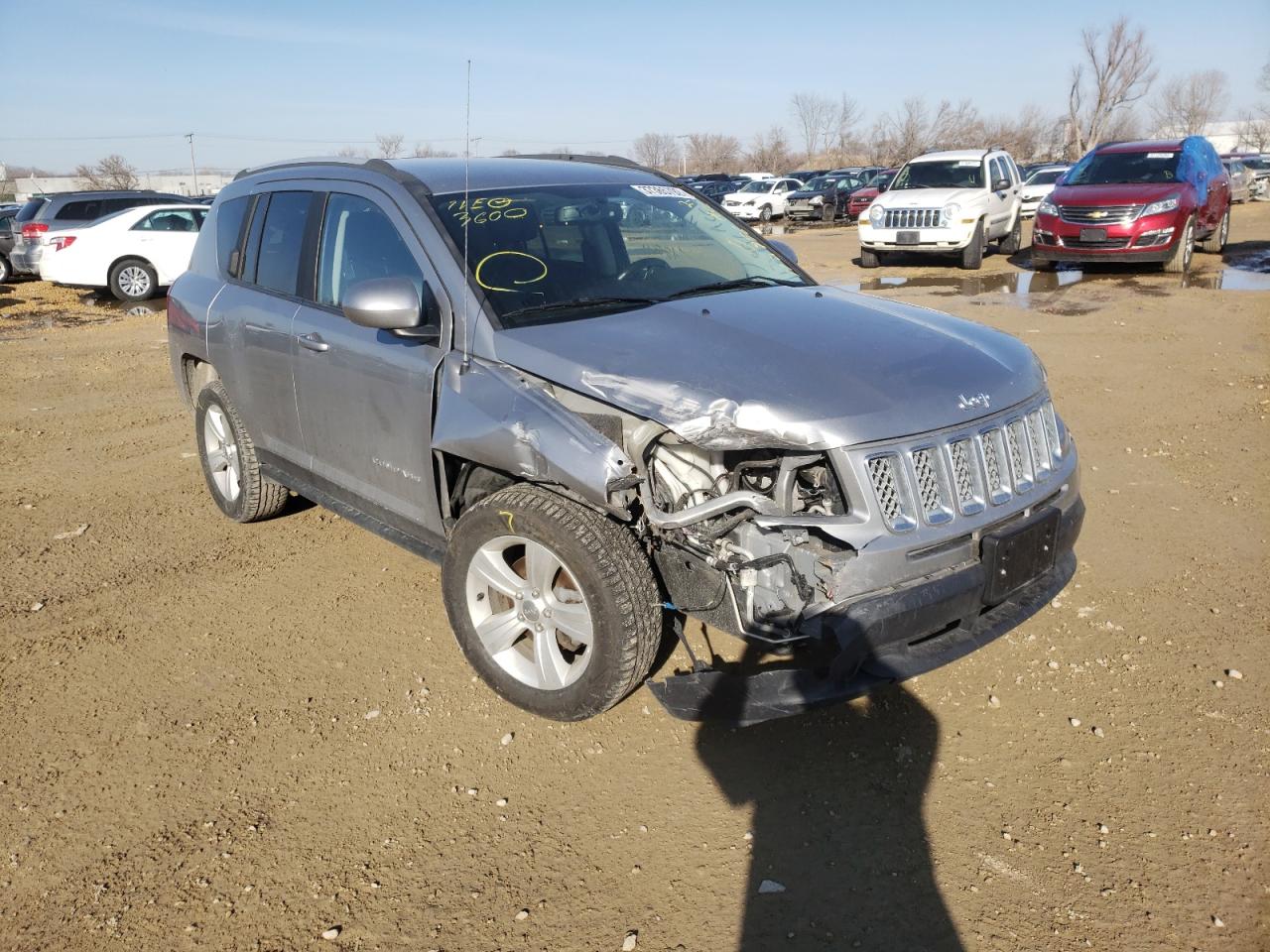 JEEP COMPASS LA 2017 with VIN 1C4NJDEB6HD112956 - Photo from auction
