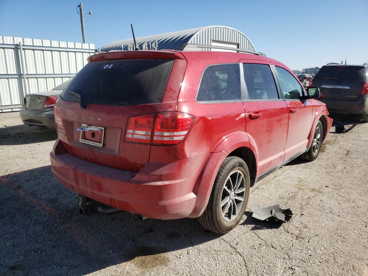 Photo 4 from auction – 2018 DODGE JOURNEY SE with VIN 3C4PDCAB9JT518553