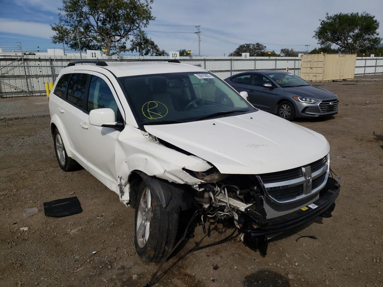 DODGE JOURNEY SX 2009 with VIN 3D4GH57V59T247717 - Photo from auction