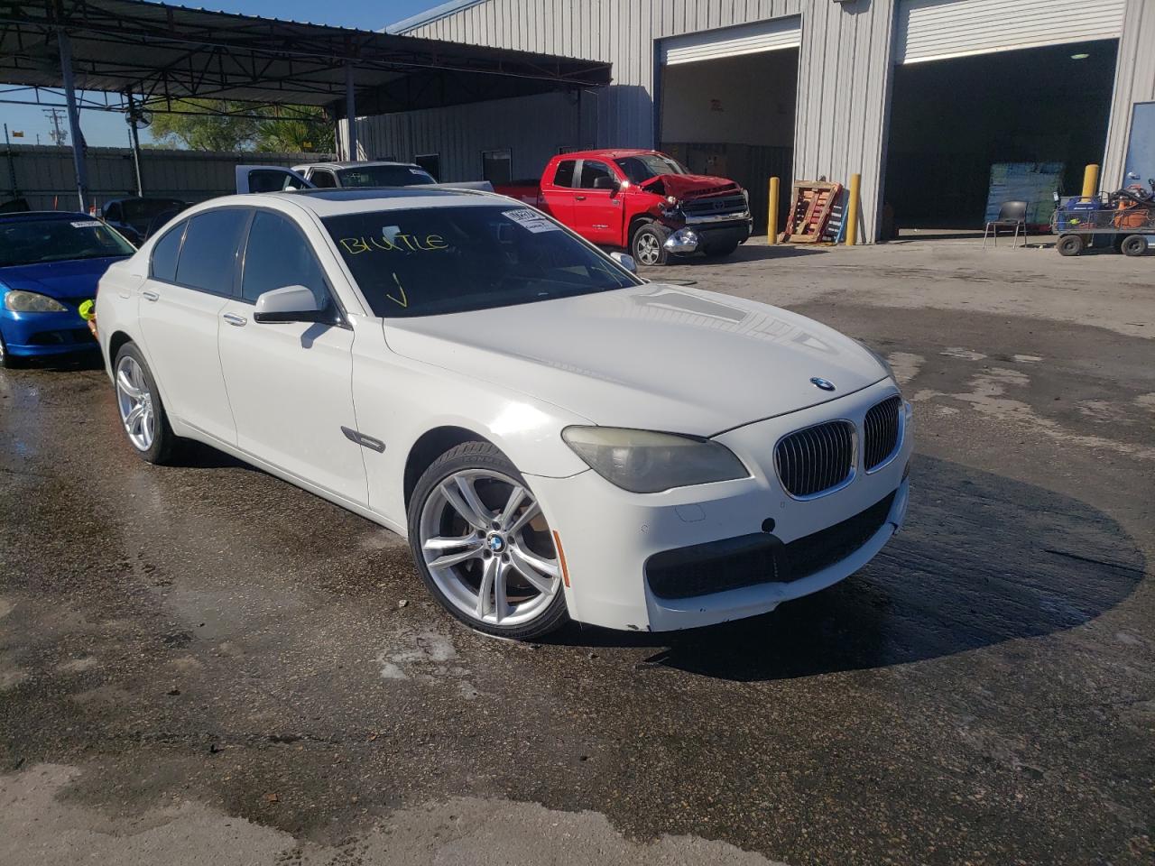 BMW 750 I 2012 with VIN WBAKA8C58CCY37574 - Photo from auction