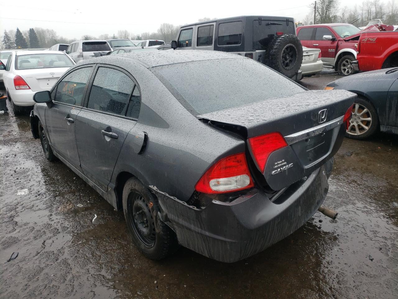 Photo 3 from auction – 2010 HONDA CIVIC VP with VIN 19XFA1F39AE023185