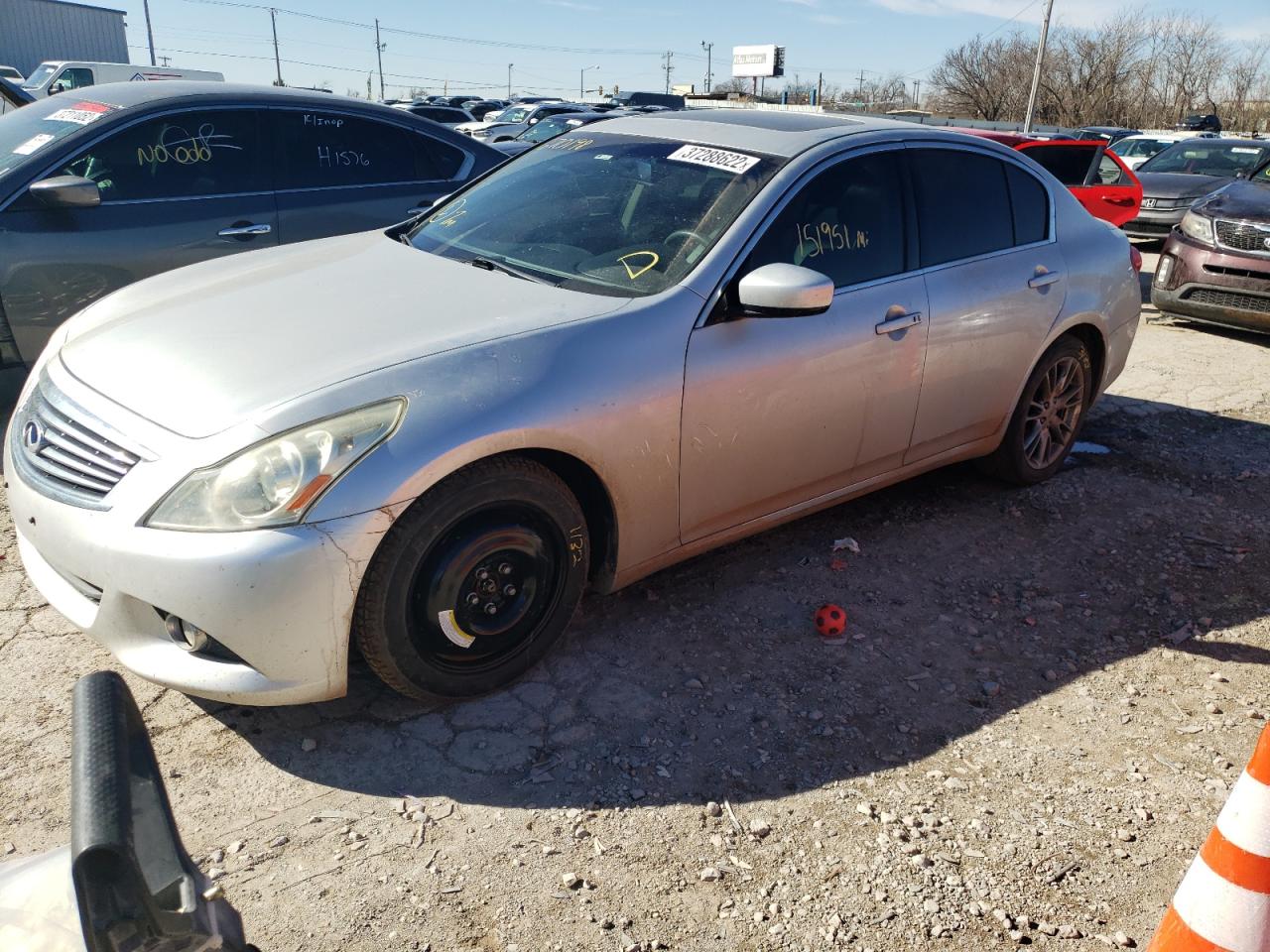 Photo 9 from auction – 2012 INFINITI G37 with VIN JN1CV6ARXCM670198